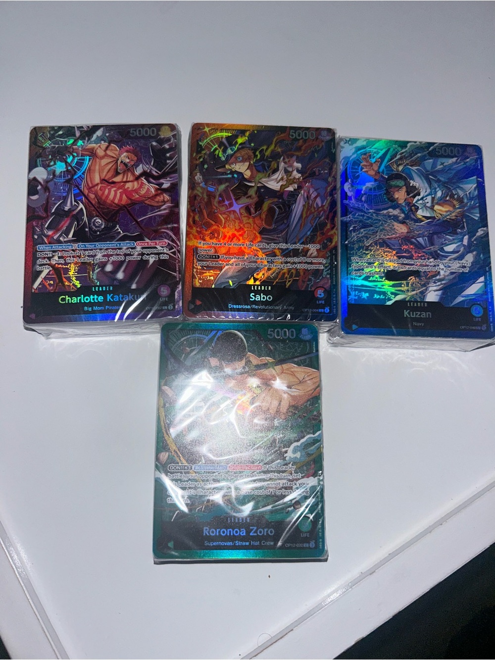 Pokemon Holo Trading Card Lot - Blue Green Black Orange